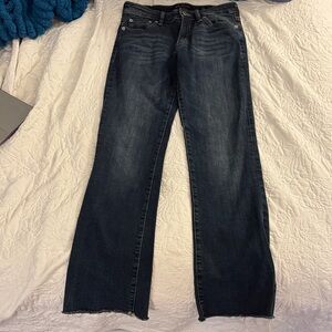 Lucky Brand Dark Blue Flare Jeans